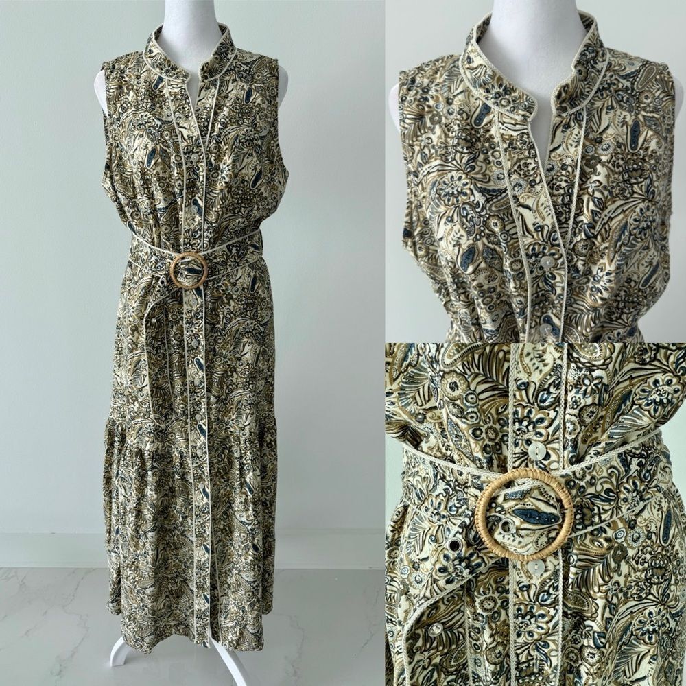 Rachel Zoe Belted Maxi Dress – Boho Chic Elegance